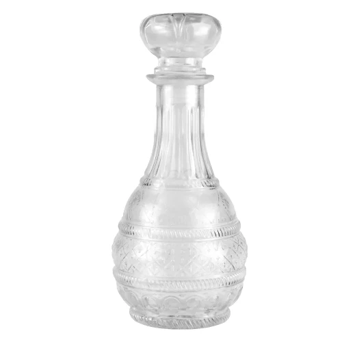 Karafka ozdobna 500ml szklana bimberek
