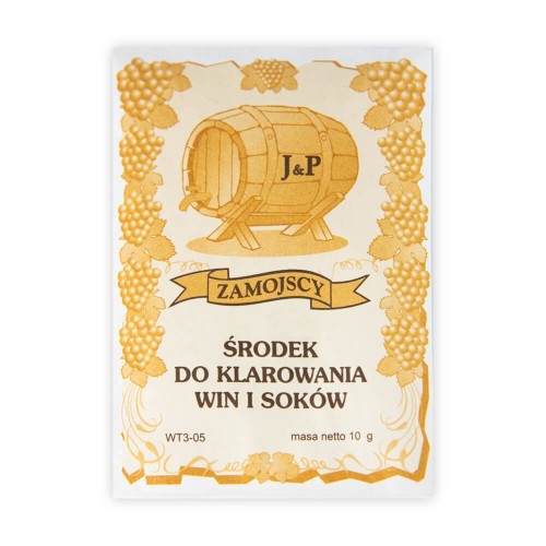 Klaroowin, srodek do klarowania win i sokow Bimberek