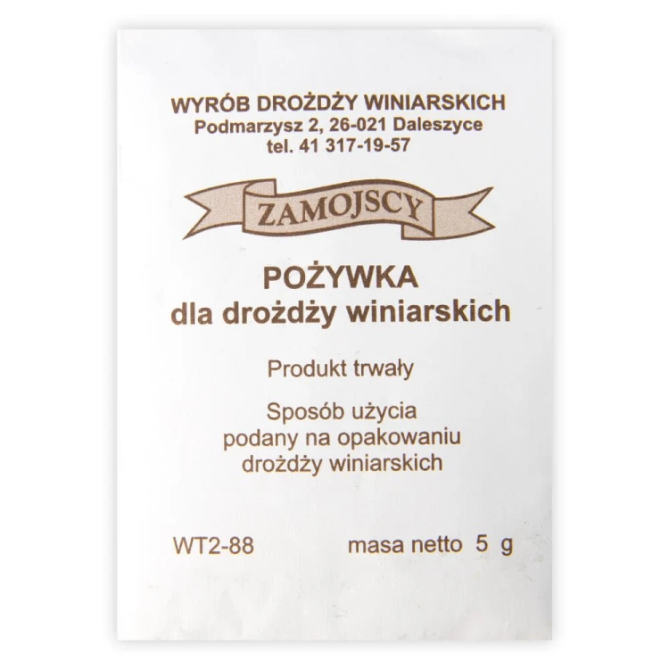 Pozywka dla drozdzy zamojscy Bimberek