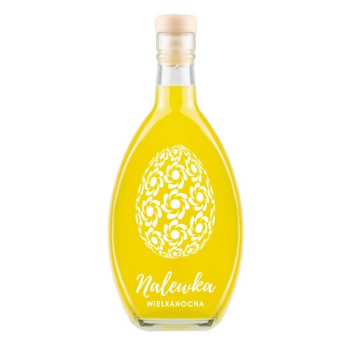 Butelka elipsa 200ml z nadrukiem jajko bimberek