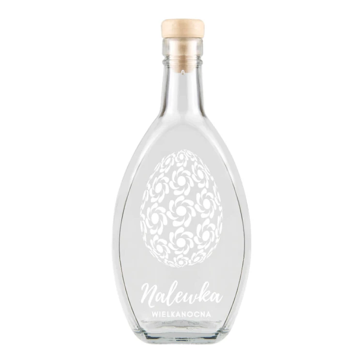 Butelka elipsa 200ml z nadrukiem jajko bimberek sklep
