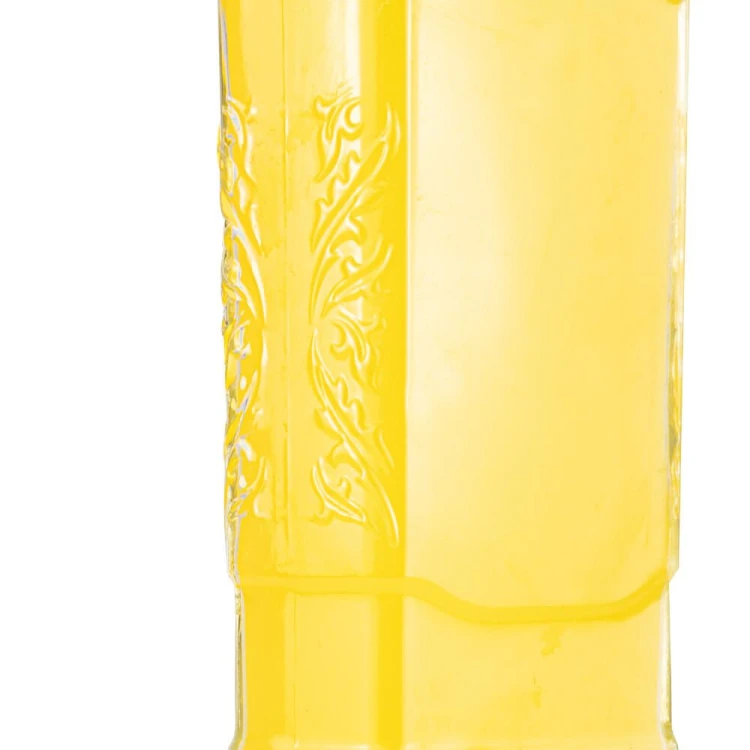 Zdobiona Szklana butelka 250ml Pionier Moskwa Bimberek