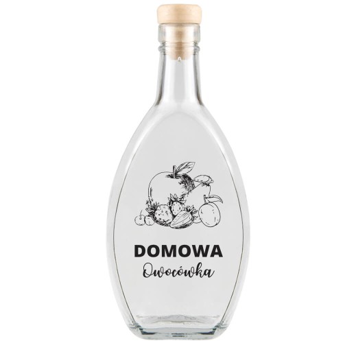 szklabna Butelka na owocowke bimberek