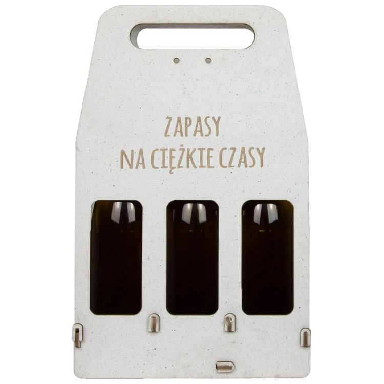 Skrzynka, nosidlo na piwo zapasy na ciezkie czasy bimberek sklep