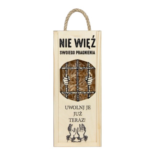 Azurowa Skrzynka na butelke Fala Bimberek Bimber wiezienie 3