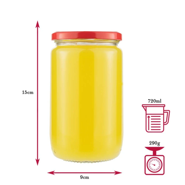 Sloik Franko 720ml wymiary bimberek