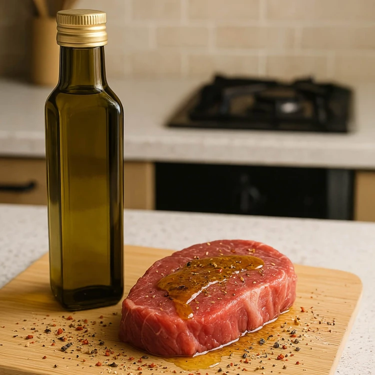 ciemna Butelka Marasca 250ml na oliwe olej Bimberek 8