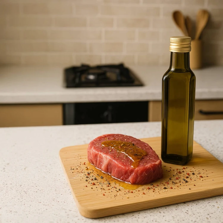 ciemna Butelka Marasca 250ml na oliwe olej Bimberek 7