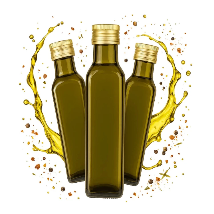 ciemna Butelka Marasca 250ml na oliwe olej Bimberek 6