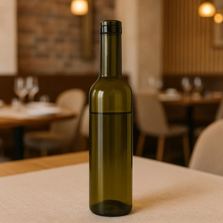 mala bytelka na wino 350ml, 375ml oliwkowa bimberek sklep