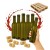 mala butelka na wino 350ml, 375ml oliwkowa bimberek paleta hurtownia butelek