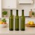 oliwkowa mala butelka na wino 350ml, 375ml oliwkowa bimberek