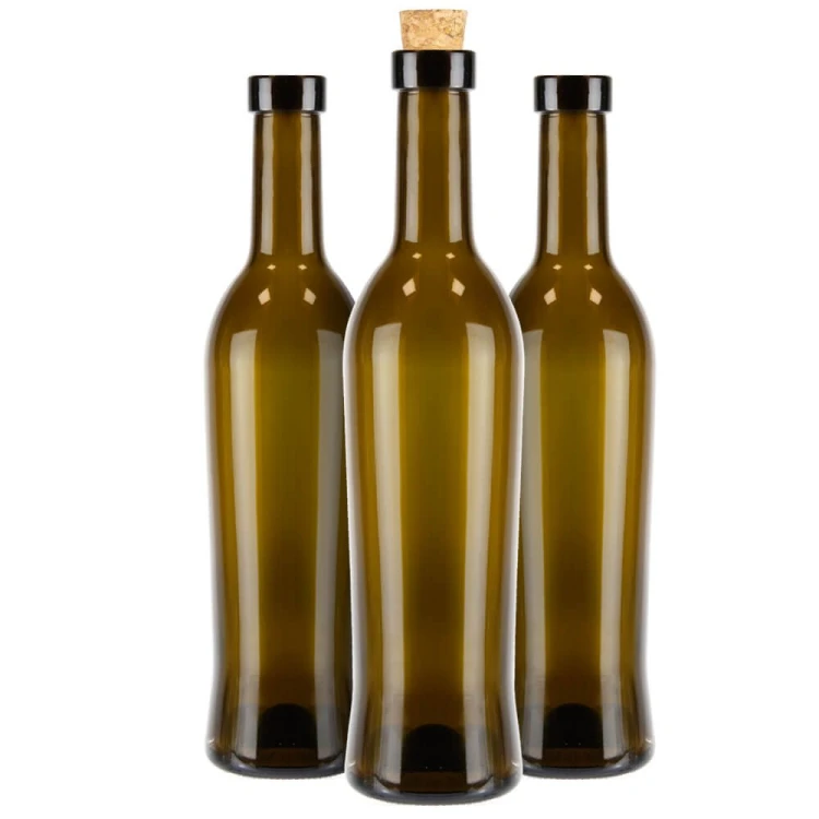 Butelka na wino Toscana 500ml Bimberek korek zestaw
