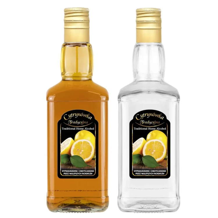 Butelka Daniels z etykieta Bimberek 126