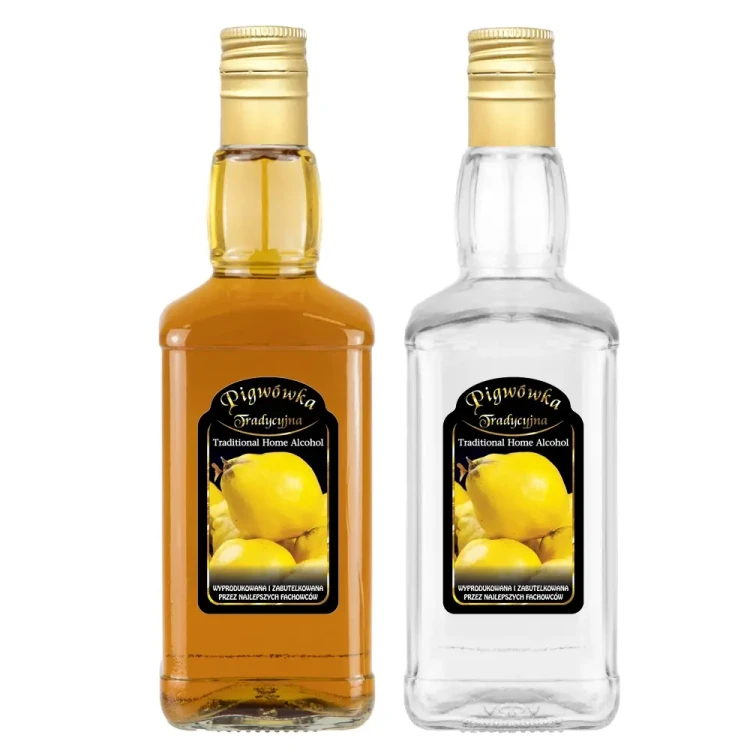 Butelka Daniels z etykieta Bimberek 111