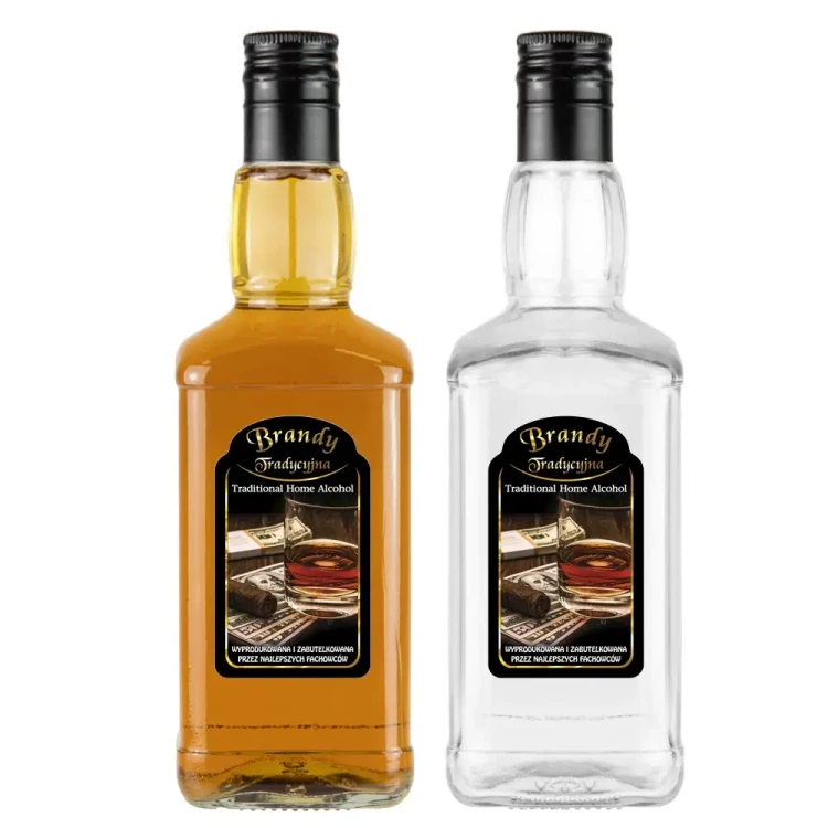 Butelka Daniels z etykieta Bimberek 38