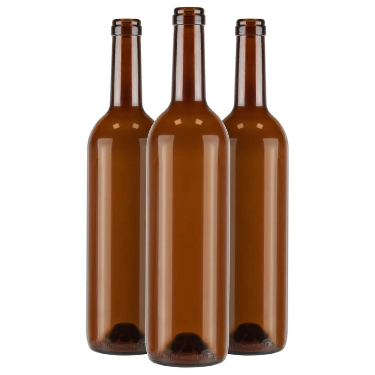 Butelki na wino braz ciemne bimberek