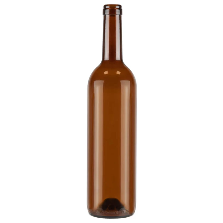 Butelka na wino braz ciemna bimberek