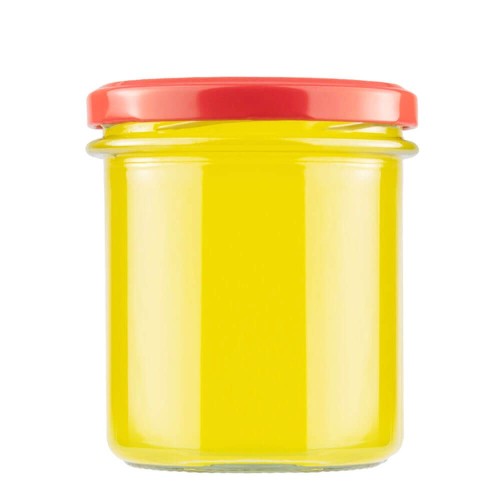 Szklany słoik 350ml z rantem