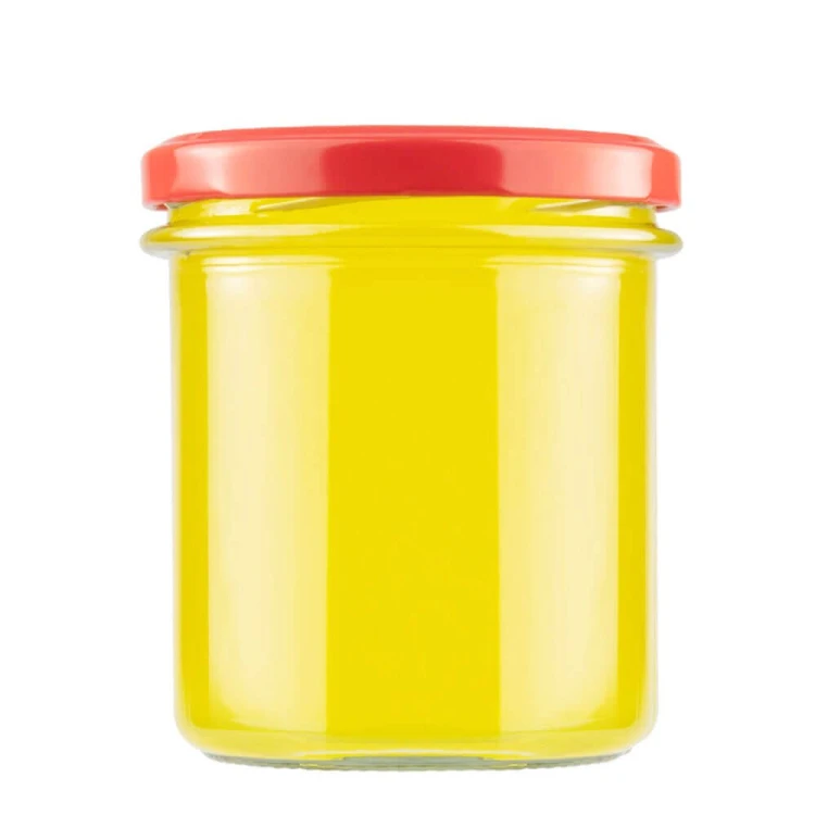 Szklany słoik 350ml z rantem