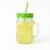Kubek z uchem na 450ml z rurka na lemoniade bimberek zielony