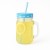 Kubek z uchem na 450ml z rurka na lemoniade bimberek niebieski