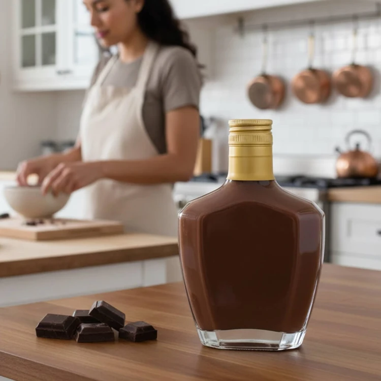 Butelki szklane ozdobne Pasjo 200ml na likier bimberek