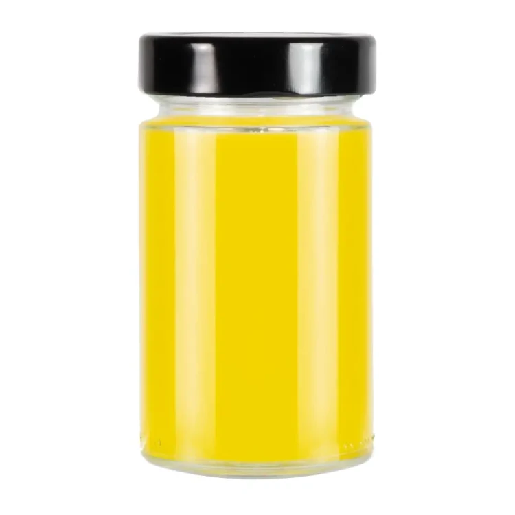 Sloik Aria wieczko wysokie 245ml Bimberek czarne