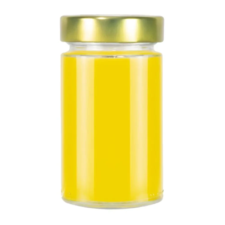 Sloik Aria wieczko wysokie 245ml Bimberek zlote