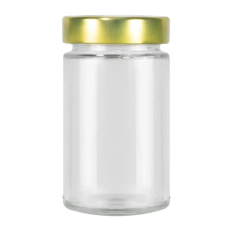 waski Sloik Aria wieczko wysokie zielone 245ml Bimberek zlote