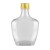 Butelka Pasjo 200ml bimberek zakretka krotka zlota