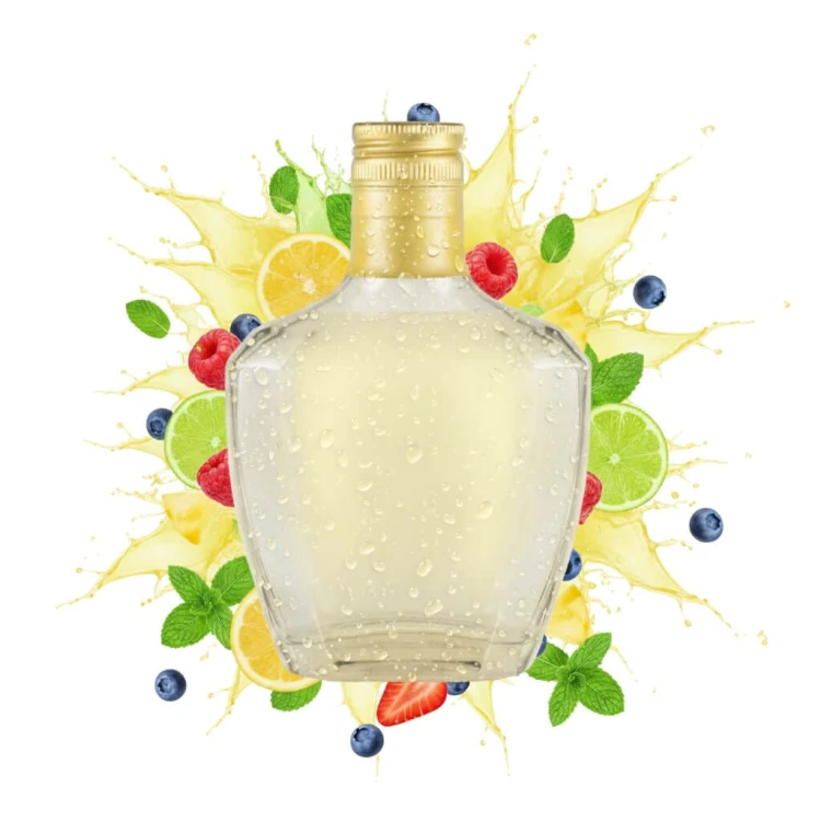 nalewka Butelki szklane ozdobne Pasjo 200ml bimberek