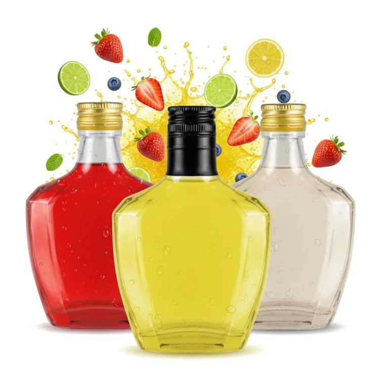 Butelki szklane ozdobne Pasjo 200ml bimberek