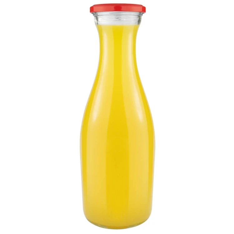 szklana Karafka z zakrętką Daria 1l Bimberek