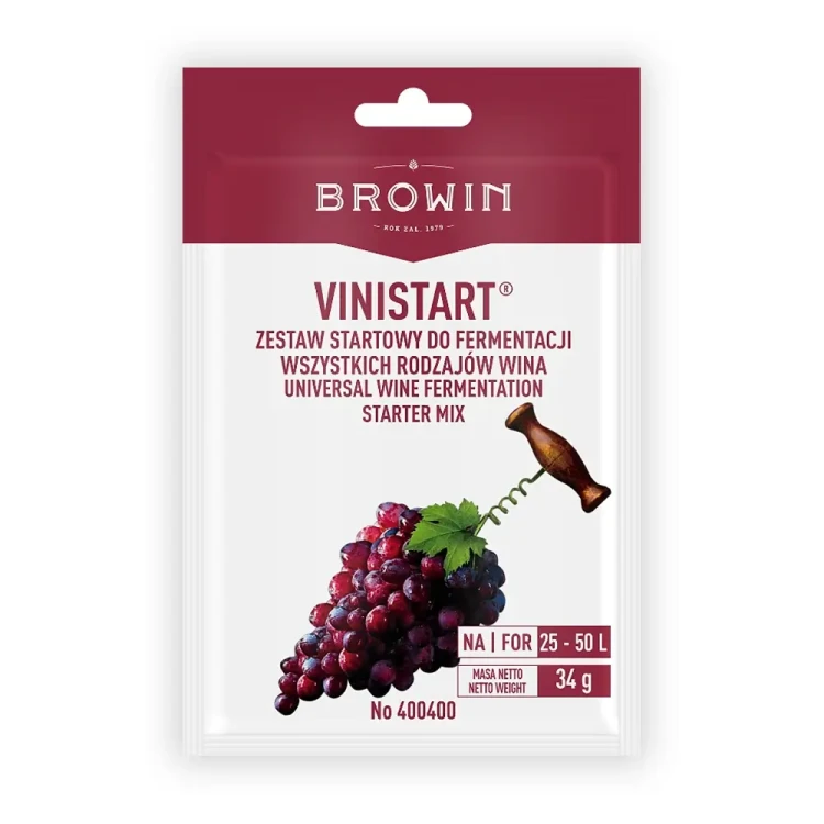 vinistart drozdze start fermentacji bimberek