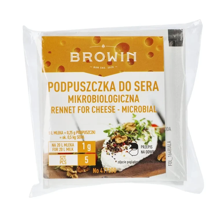 podpuszczka mikrobiologiczna 5x1g bimberek