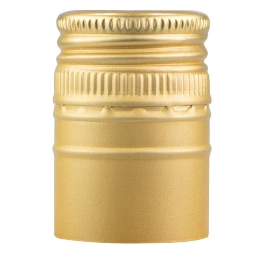 Zakrętka aluminiowa 30x44mm zlota Bimberek