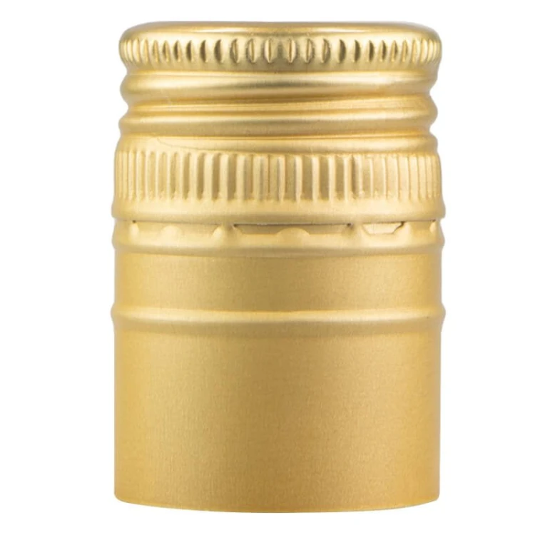 Zakrętka aluminiowa 30x44mm zlota Bimberek