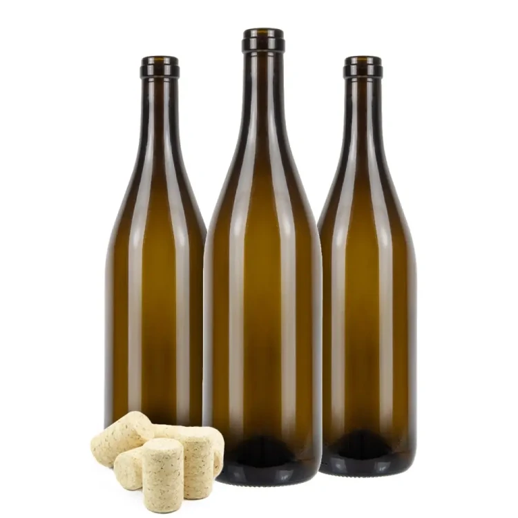 Butelka Burgundy bimberek zestaw