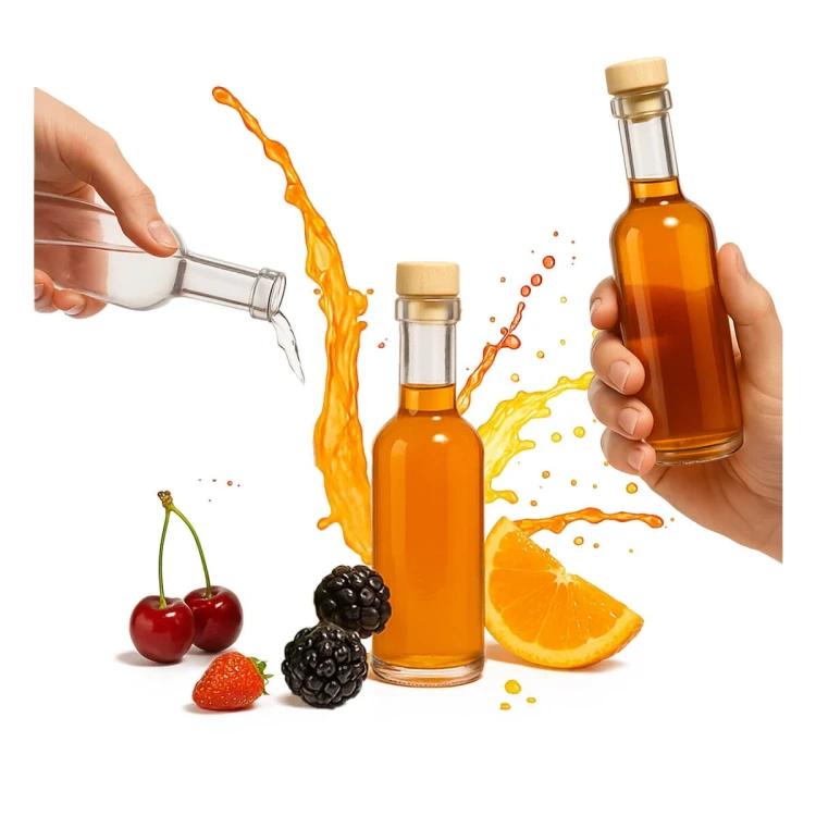 szklana Butelka Futura 100ml Bimberek