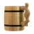 Drewniany stylowy kufel 500ml z uchem Bimberek