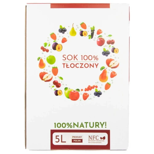Karton na sok 5L Bimberek
