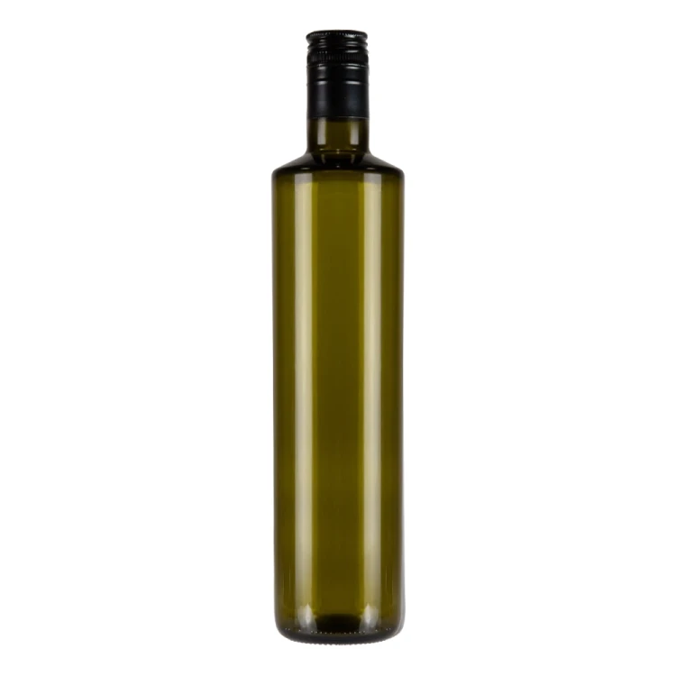 Butella Dorica na oliwe 750ml Bimberek zakretka dluga czarna