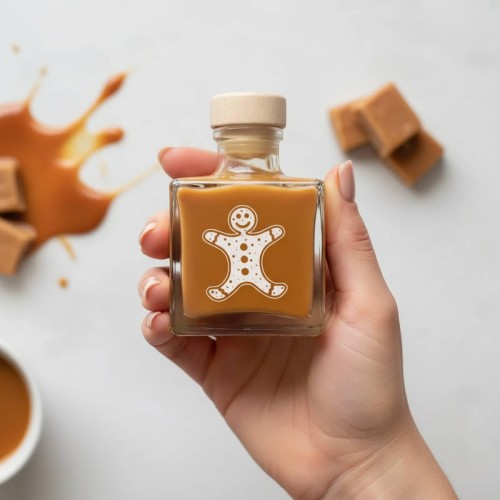 bitelka swiateczna ania 100ml z nadrukiem bimberek
