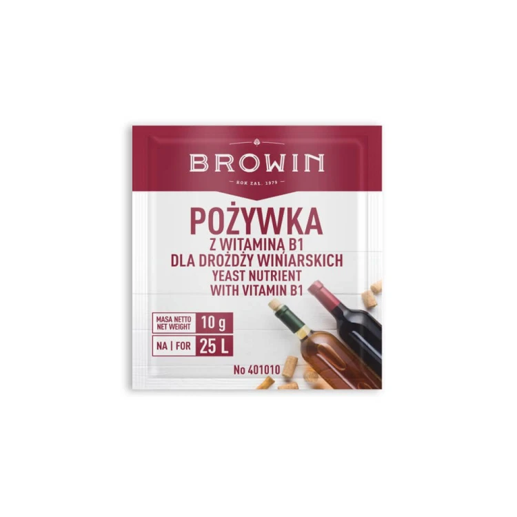 Pożywka do drożdży z witaminą b1 bimberek