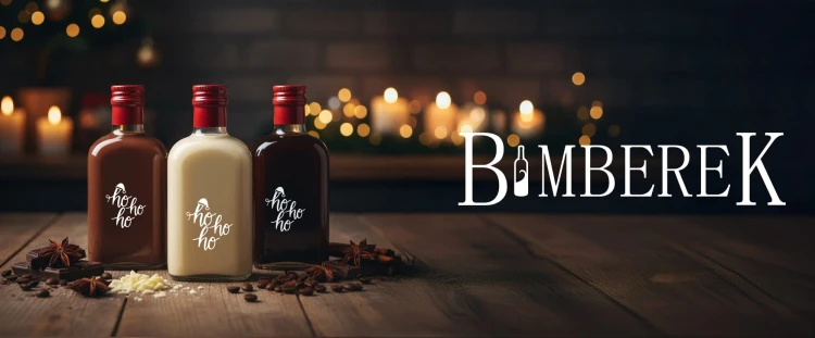 swiateczna butelka 200ml piersiowa z nadrukiem sklep