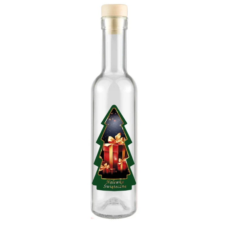 Butelka Futura 250ml z etykieta choinka Bimberek 3
