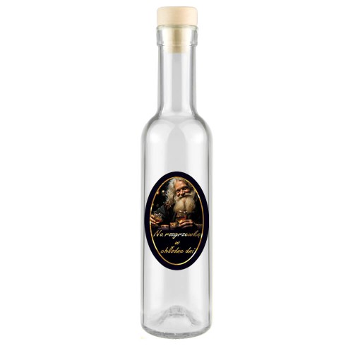 Butelka Futura 250ml z etykieta elipsa Bimberek 4