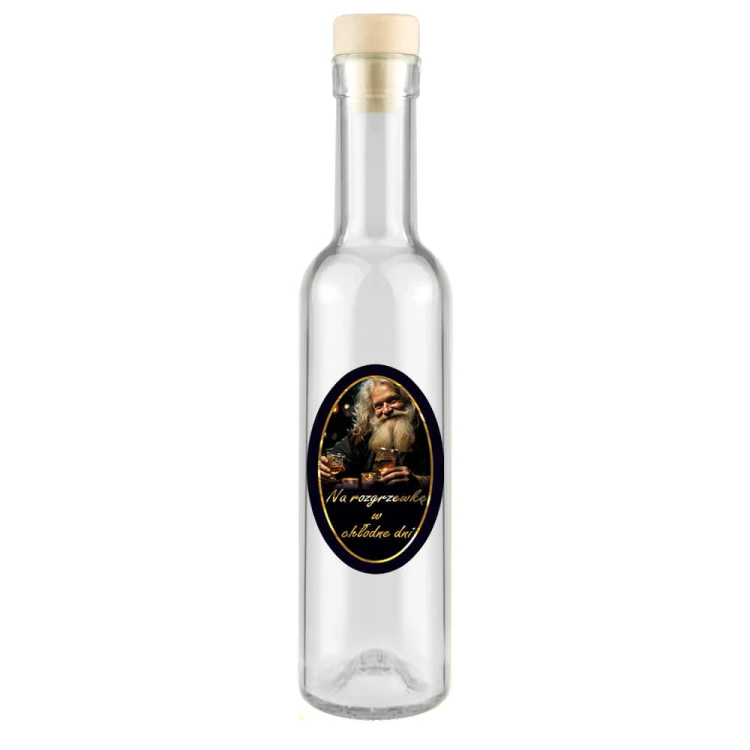 Butelka Futura 250ml z etykieta elipsa Bimberek 4