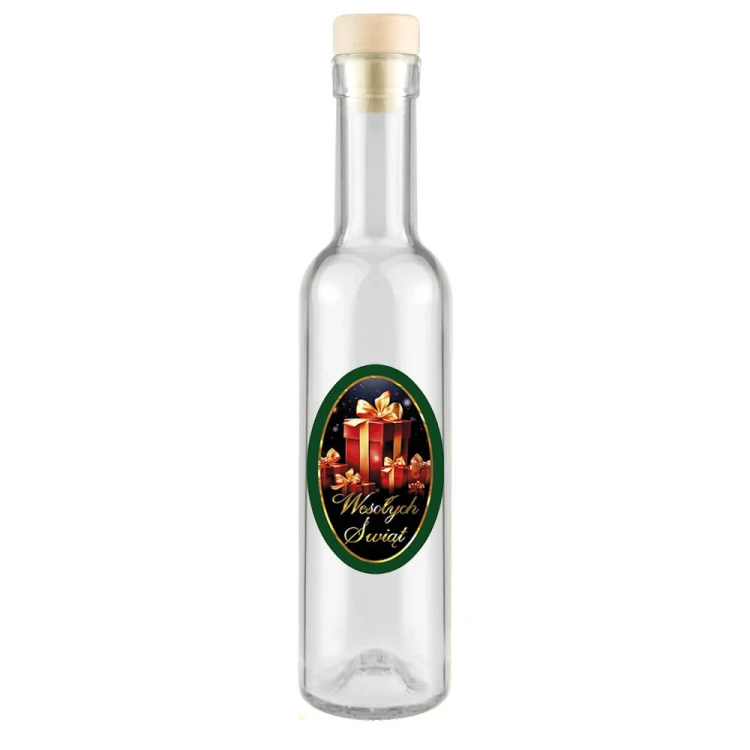 Butelka Futura 250ml z etykieta elipsa Bimberek 3